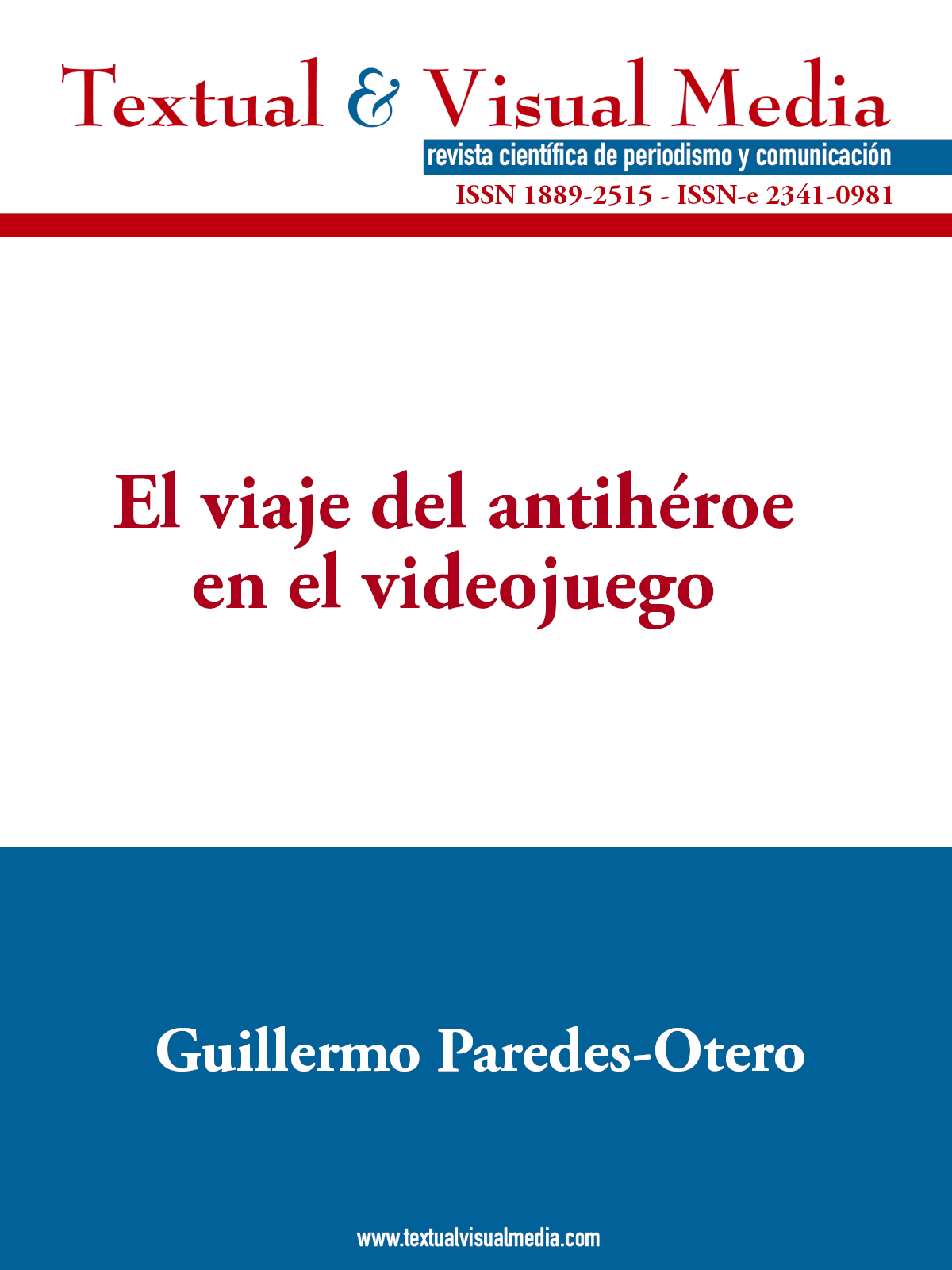 El viaje del antihéroe en el videojuego