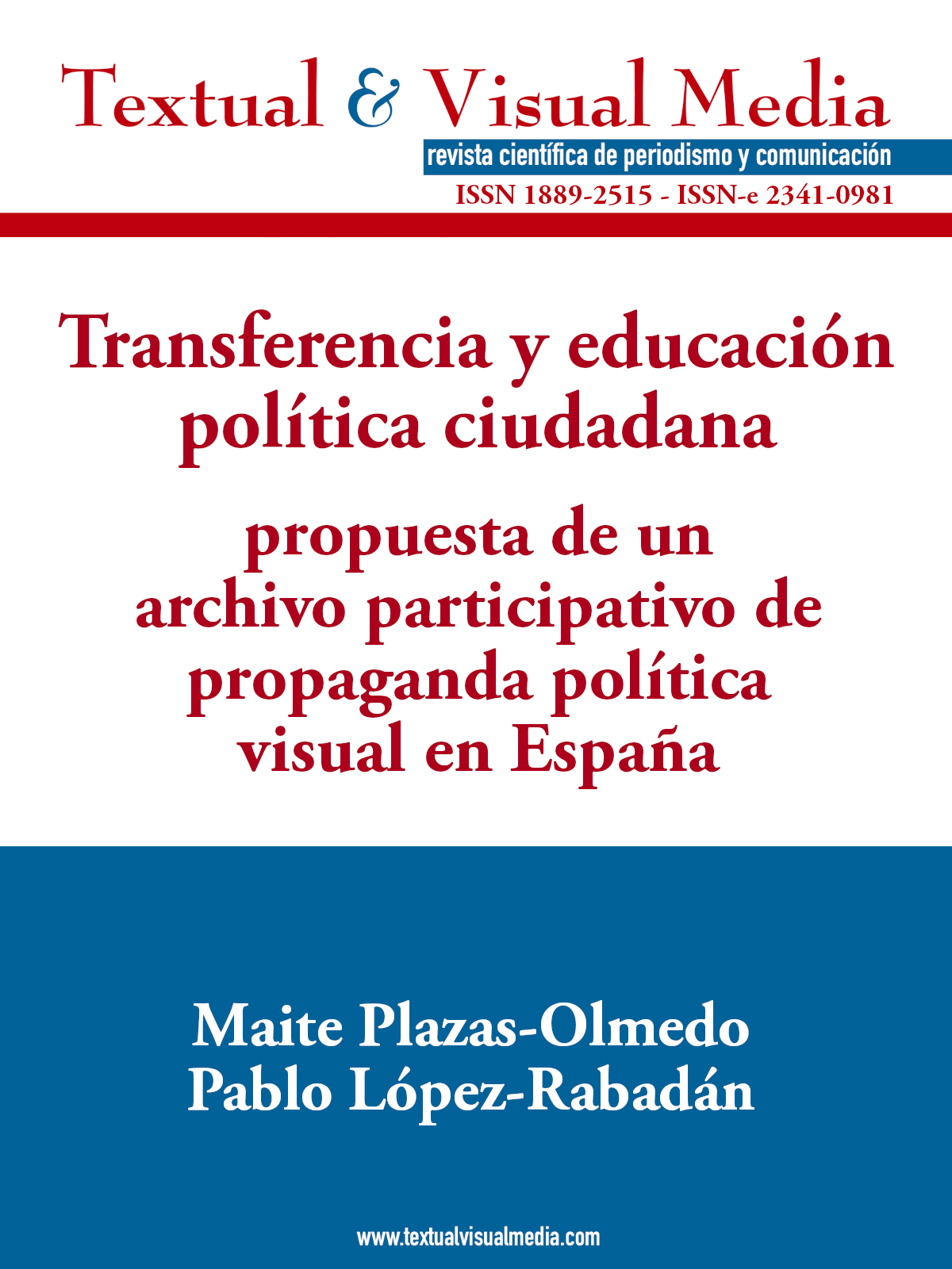Transferencia y educación política ciudadana